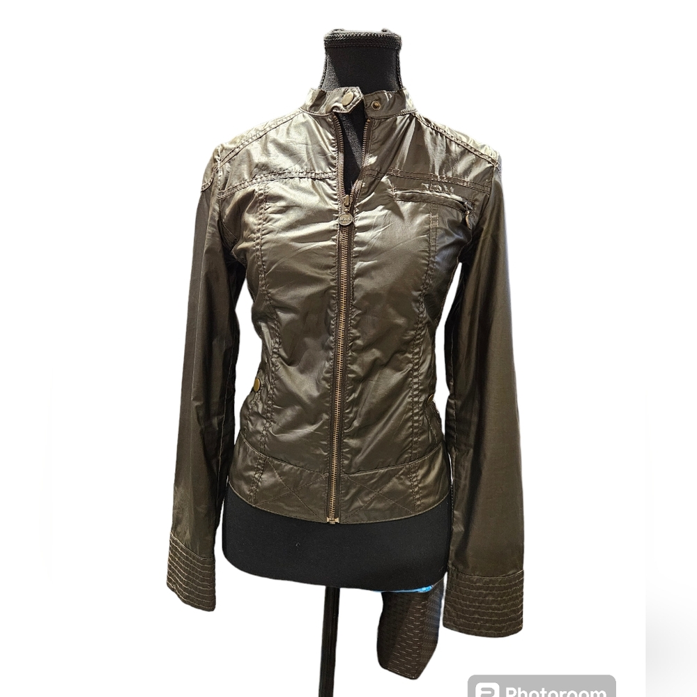 Spring jacket  size xs olive green color, Brand: Mango